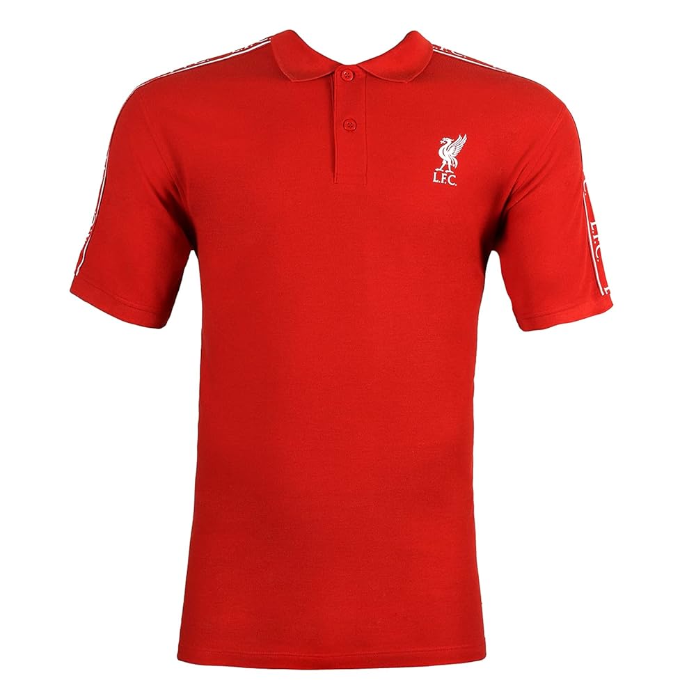 Liverpool FC Small Logo Polo NO.1 - RED - XX-Large : Amazon