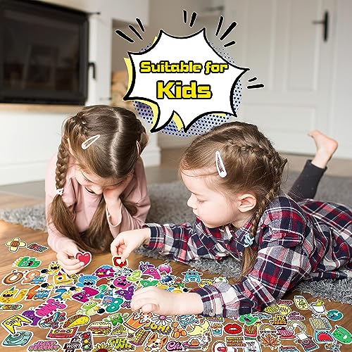 1000pcs Water Bottle Stickers for Teens, Cute Vinyl Stickers Bulk for Adults, Waterproof Water Bottle Stickers for Kids, Stickers Pack for Skateboard,Laptop,1.4~1.8”