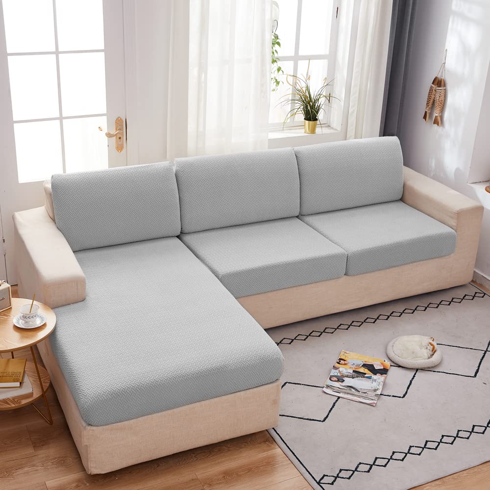 Funda de asiento de sofá elástica para renovar y proteger el salón familiar moderno