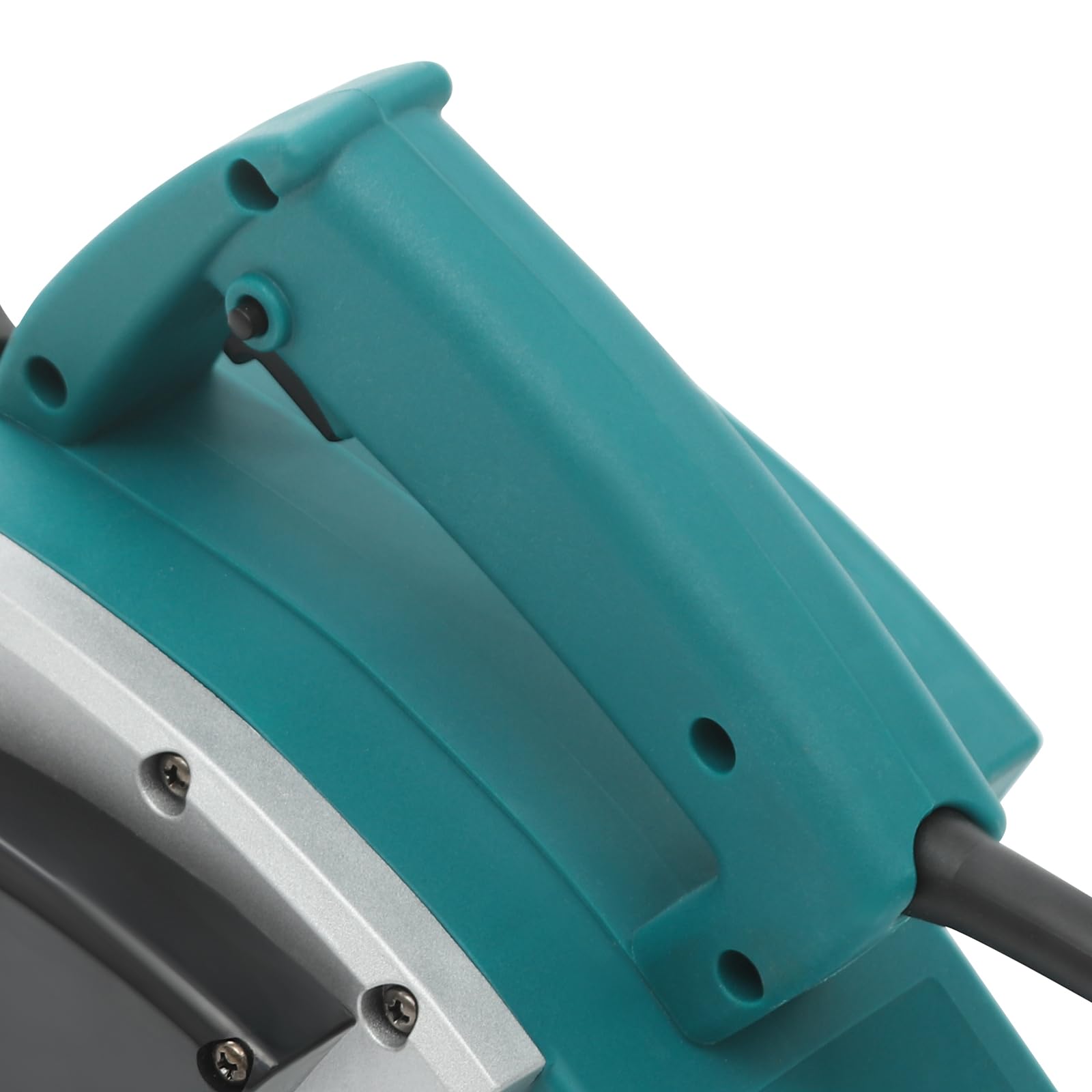Rabot à bois électrique 600 W - 16500 tr/min - Largeur de rabotage : 82 mm - Profondeur de coupe : 2 mm - Rabot électrique pour bricolage
