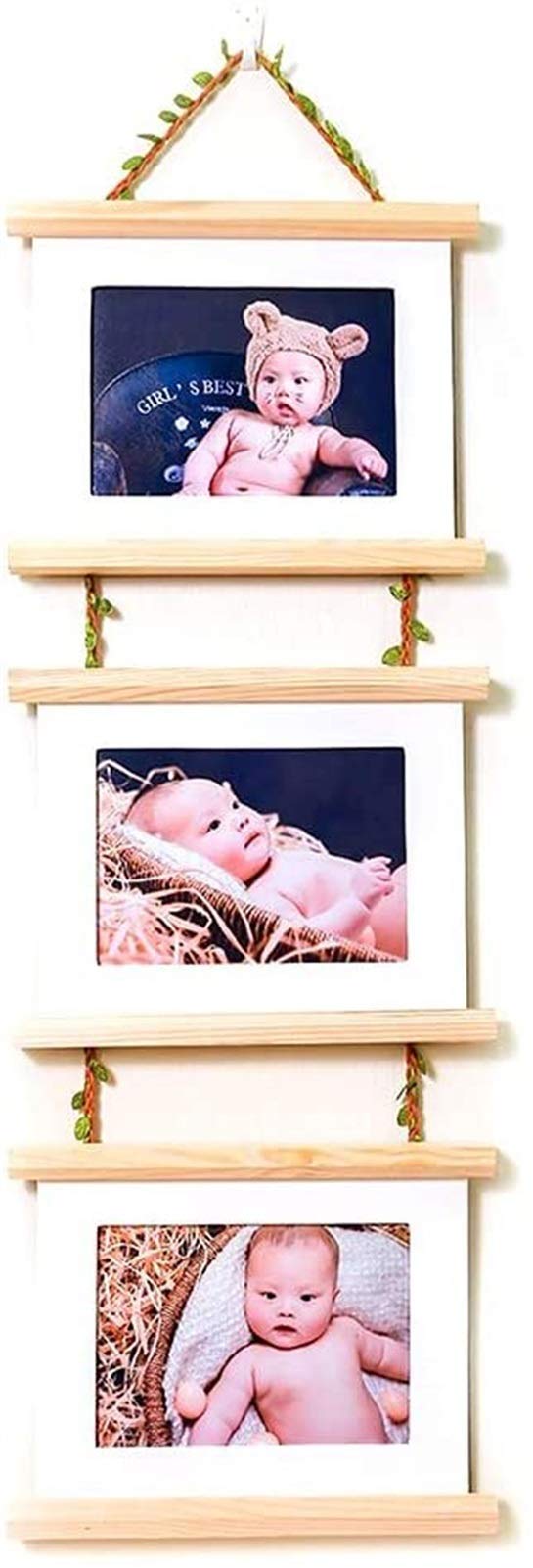 Cadre photo suspendu pour optimiser l'espace mural avec style