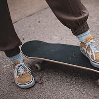 Vista 8 de Patineta para principiantes, 31 pulgadas, patineta completa para niños, adolescentes y adultos, 8 capas de arce de doble patada Cruiser patineta