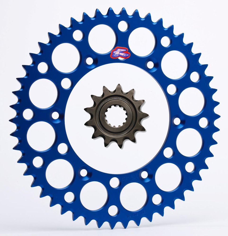 Amazon.com: Renthal Grooved Front & Ultralight Rear Sprockets Kit