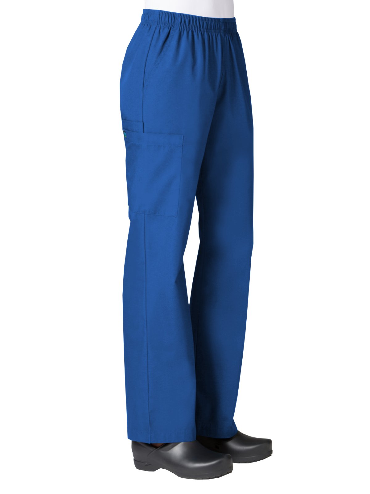 Maevn Women's Core Full Elastic Band Cargo Pants(Royal Blue, Large)