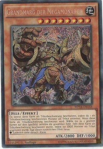 Preisvergleich Produktbild Yu-Gi-Oh! Grandmag der Megamonarch - Secret Rare - 1. Auflage - Deutsch