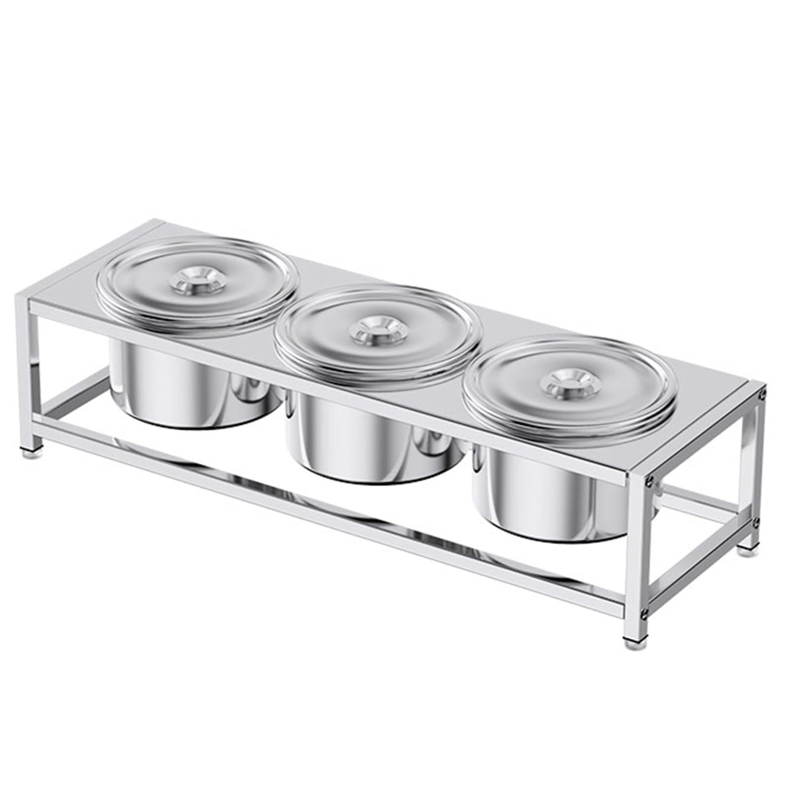 Juego de especias de acero inoxidable, organizador comercial de condimentos para despensa de cocina, contenedor de alimentos para condimentos, salsas e ingredientes