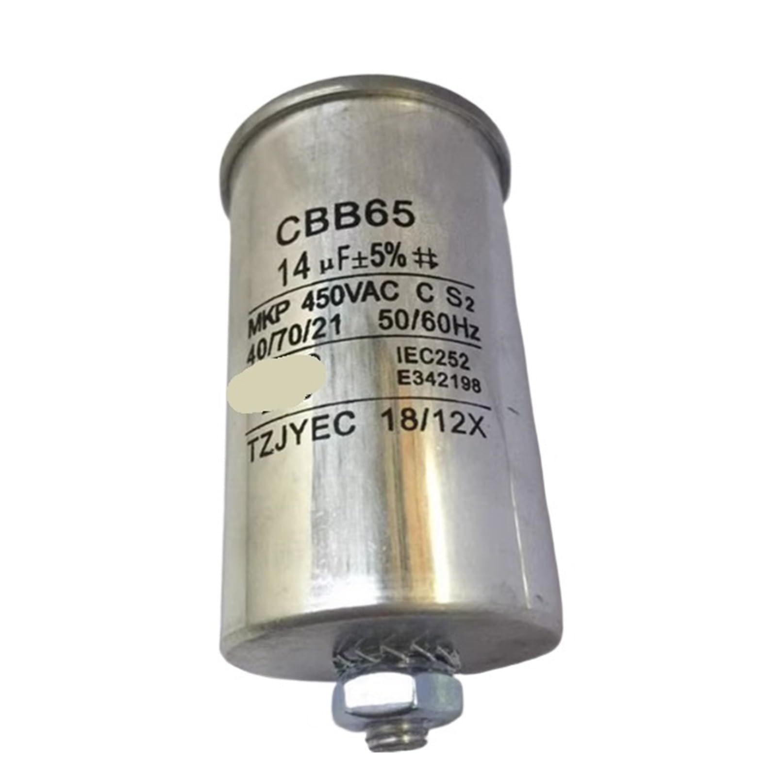 LEOTNNDQ CBB65 capacitor 5UF 10UF 15UF 20UF 25UF 30UF 35UF 40UF 50UF 60UF 70UF 80UF 100UF 450V(16UF 450VAC)