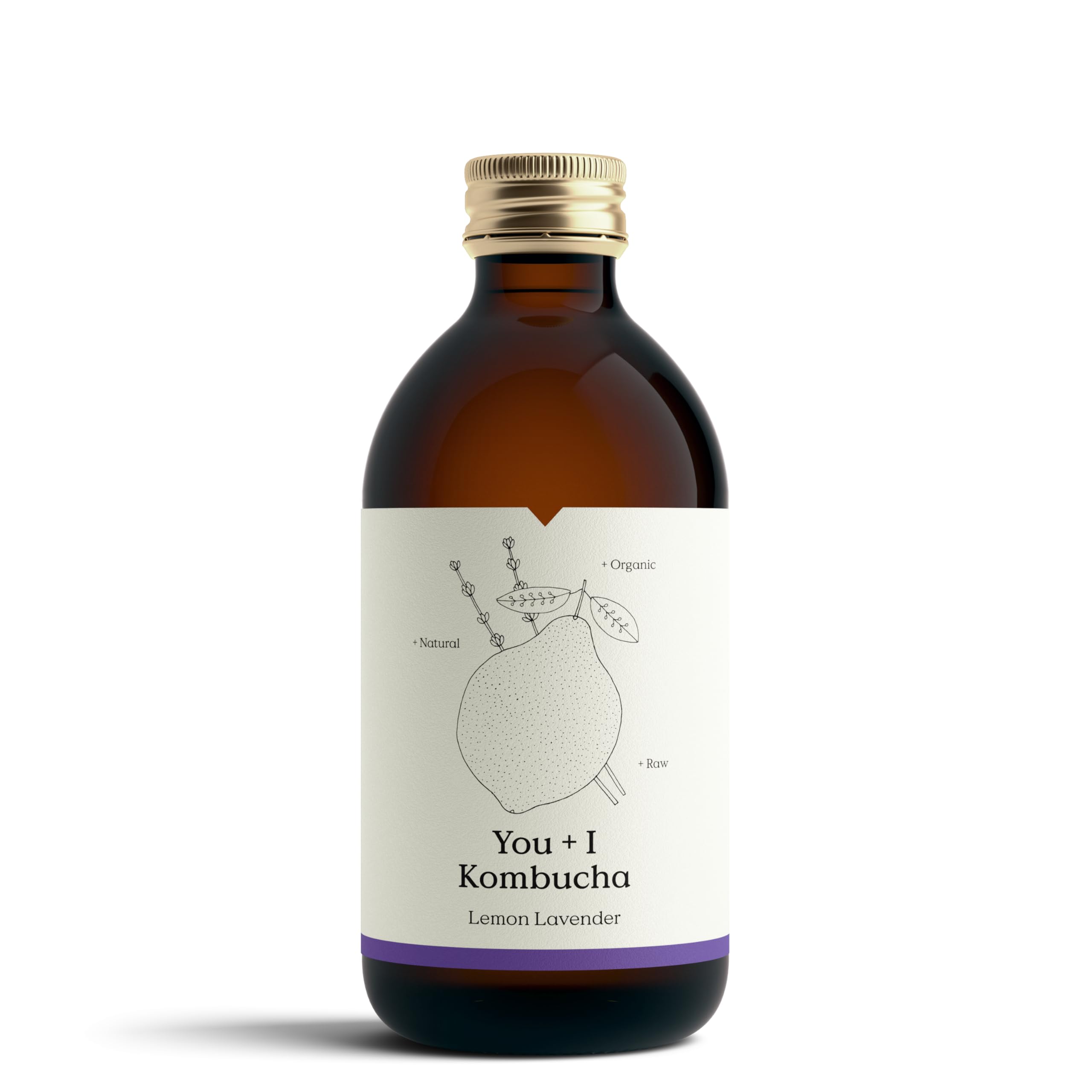 You I Kombucha – Ginger Flavour (12 X 330ml) | Gut Health - View #3