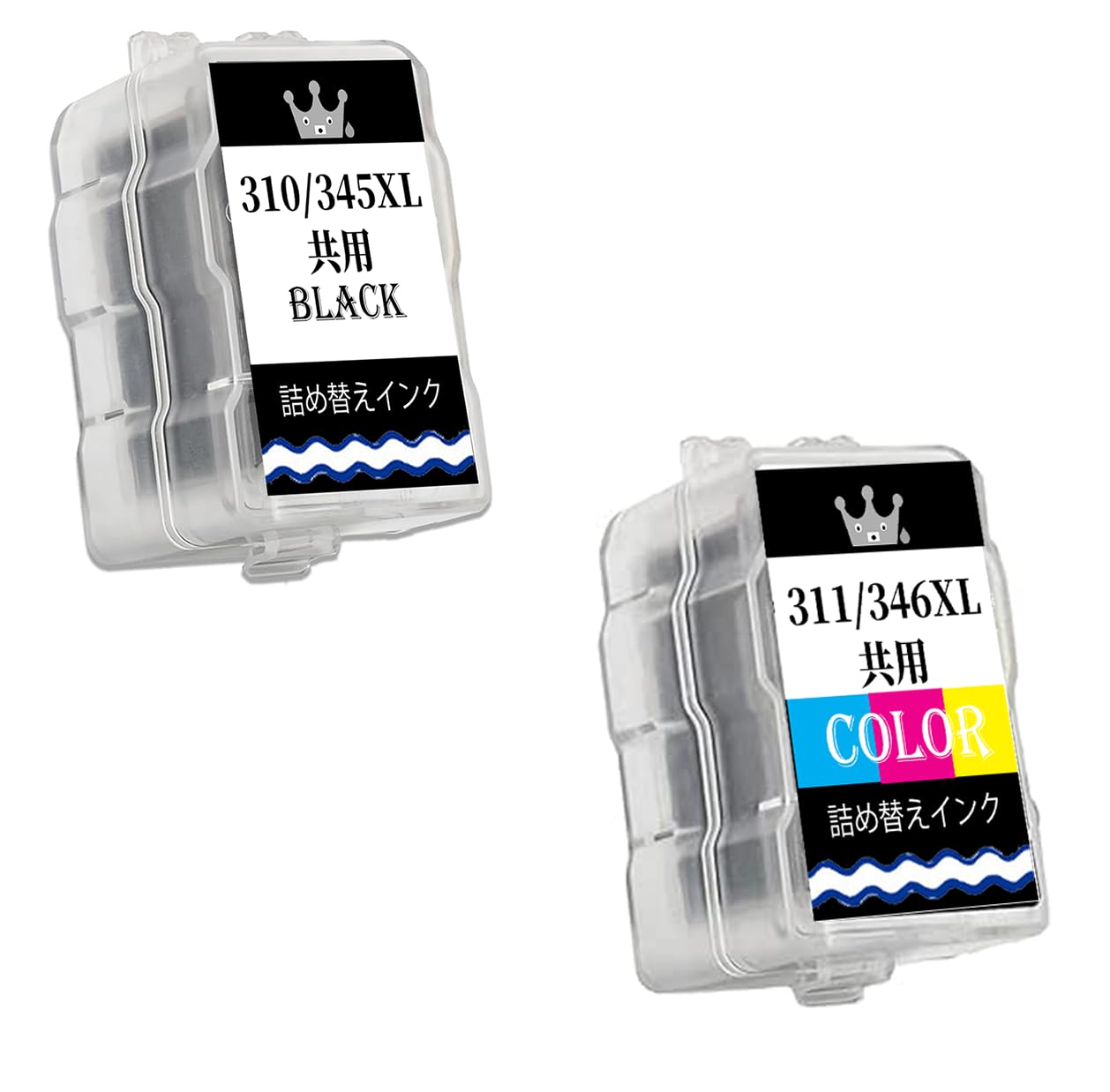 Amazon.co.jp: 【unique-ink】BC-345/346XL 互換インクカートリッジ
