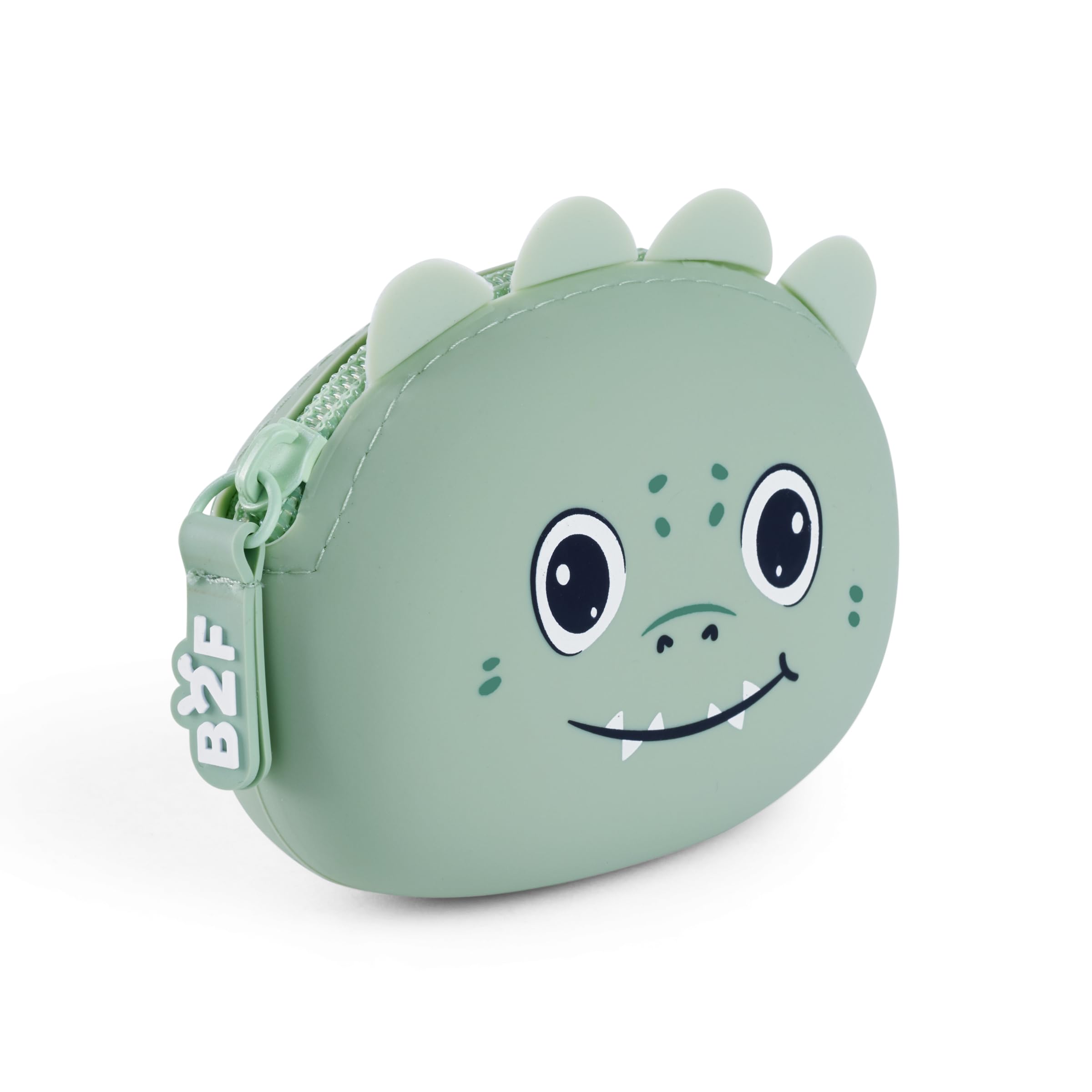 Monedero de Silicona Suave 90x70x35mm Cremallera Portamonedas Pequeño Animalitos Regalo Escolar