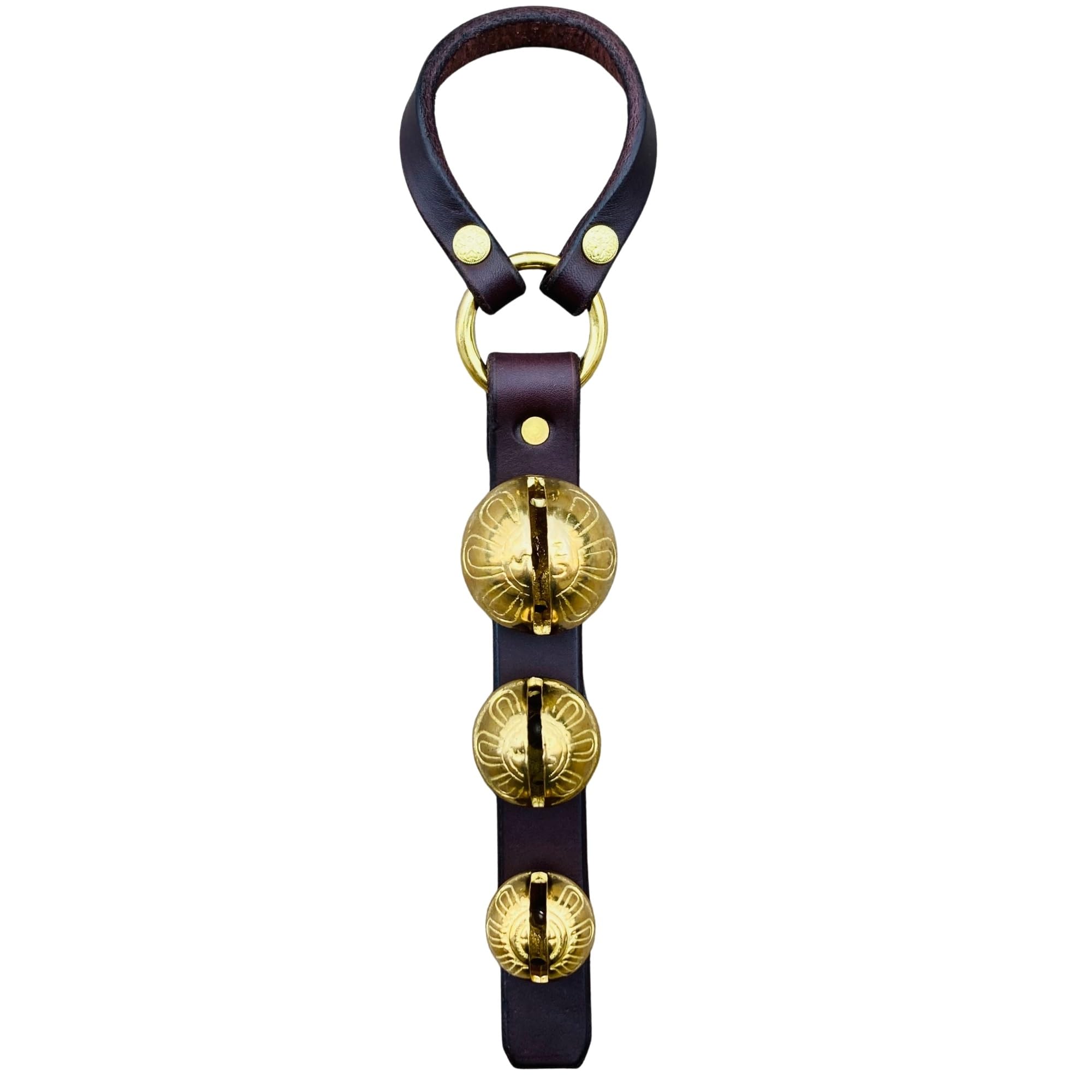 Amazon.com: Boxwood and Mum Handmade Sleigh Bells for Door Handle