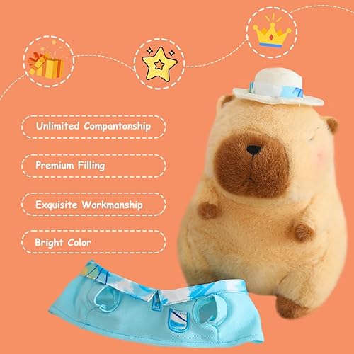 Miniatura 7 de ELAINREN Juguete de peluche de cerdo de cortejo, adorable muñeca de peluche rosa con decoración de corazón, peluche de cerdito de anime japonés para