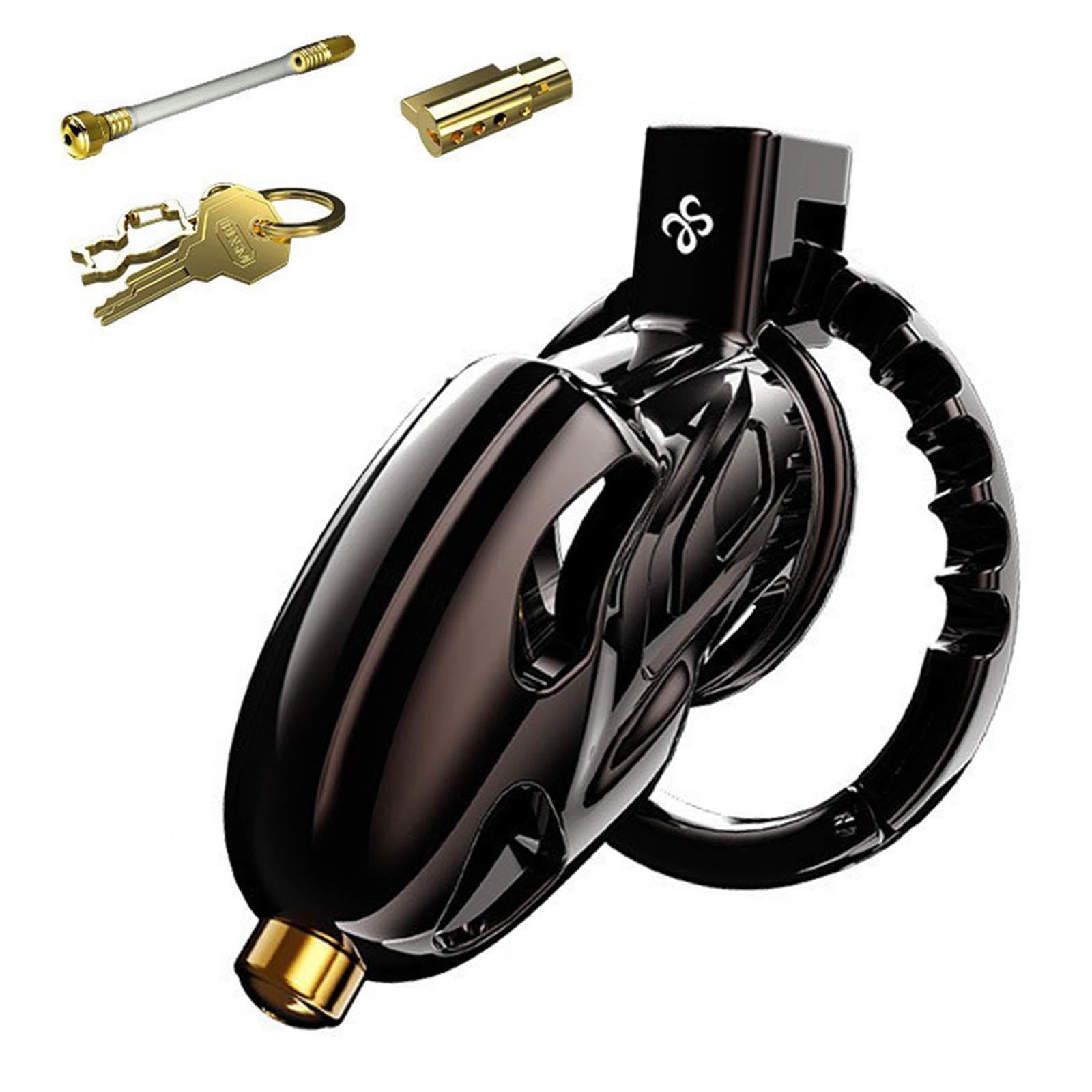 Chastity Cage Männer Metall Verstellbar Keuschheitskäfig Herren Metall,A