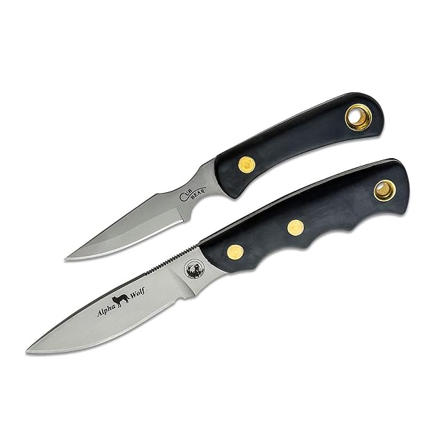 Knives of Alaska Alpha Wolf D2 Cub Bear Combo