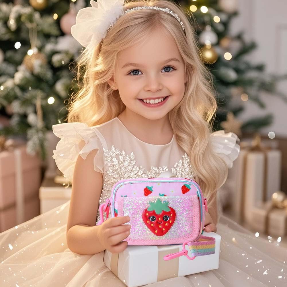 Girls Purse for Kids Age 3-12 - Purse for Little Girl Gifts, Crossbody Bag - Image 2