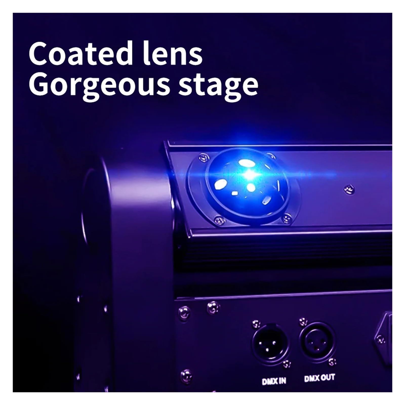 8X15W RGBW Ruchome Głowy Światła Belkowe, Sterowanie DMX512 Wielokolorowe Światło Barowe Profesjonalne Oświetlenie Sceniczne Dla DJ-a DISCO Występ na żywo(2PCS 8x15w)