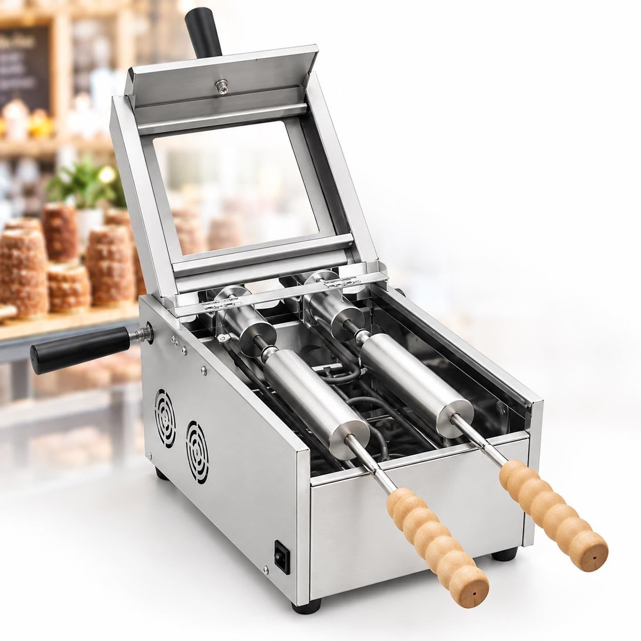 Macchina for il forno for dolci con camino in acciaio inossidabile