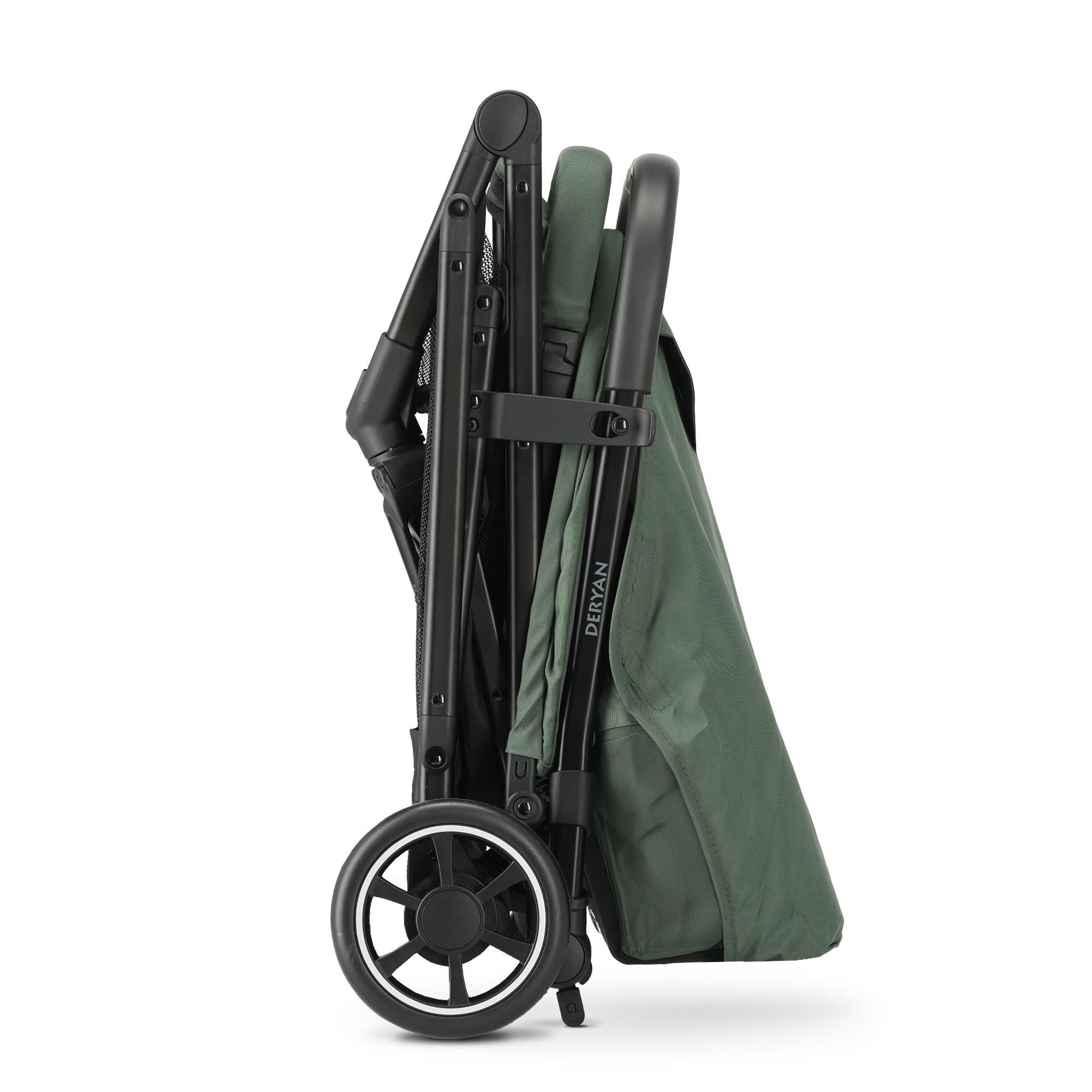 Deryan Easy2 Poussette Canne Bébé Légère Compacte 0-4 ans 7.8 kg Pliage une main UPF 50+ Vert