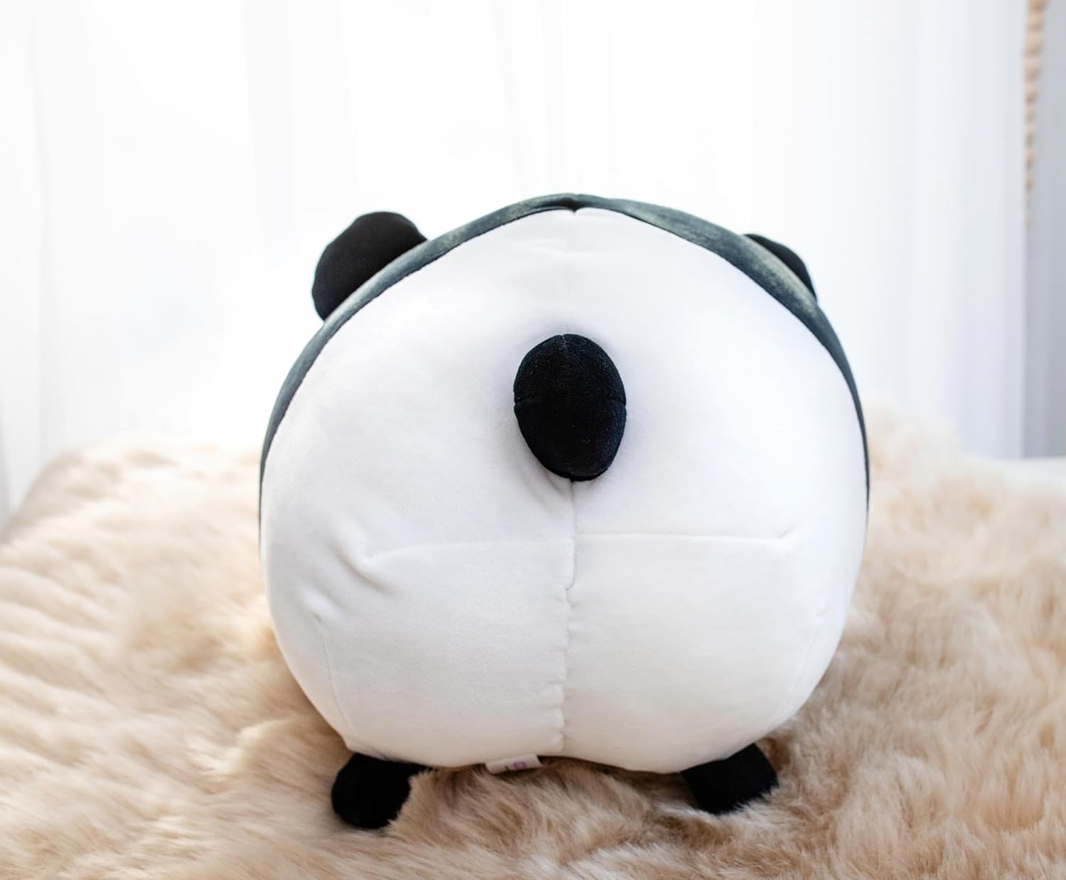Toynk MochiOshis Panda Bear 12-Inch Stuffed Plush Toy Collectible
