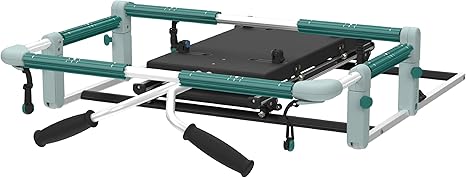 Table Top Hoop Quilting Frames | Hoop Quilting Frames for Domestic Machines (Mini Quilter Beginner Hoop Quilting Frame)