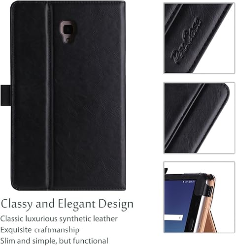 Miniatura 6 de ProCase Funda para Galaxy Tab A 80 2017 modelo antiguo T380 T385  Funda con soporte para Galaxy Tab A Tablet de 8 pulgadas 2017 T380 T385  Negro