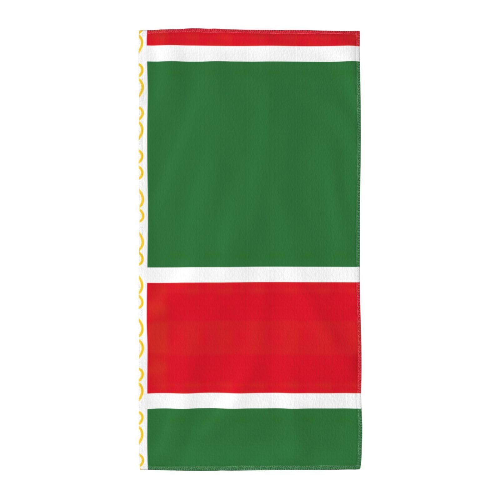 TTIGLHOH Flag Of The Chechen Republic Stylish Printed Long Towel Quick Drying For Gym Camping Daily Use