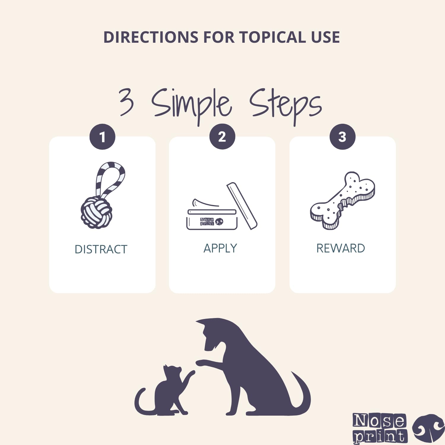 Noseprint 100% Organic Coconut Oil for Dogs Immunity Booster Itchy Skin Relief, Digestive Support & Paw Balm - Image 4