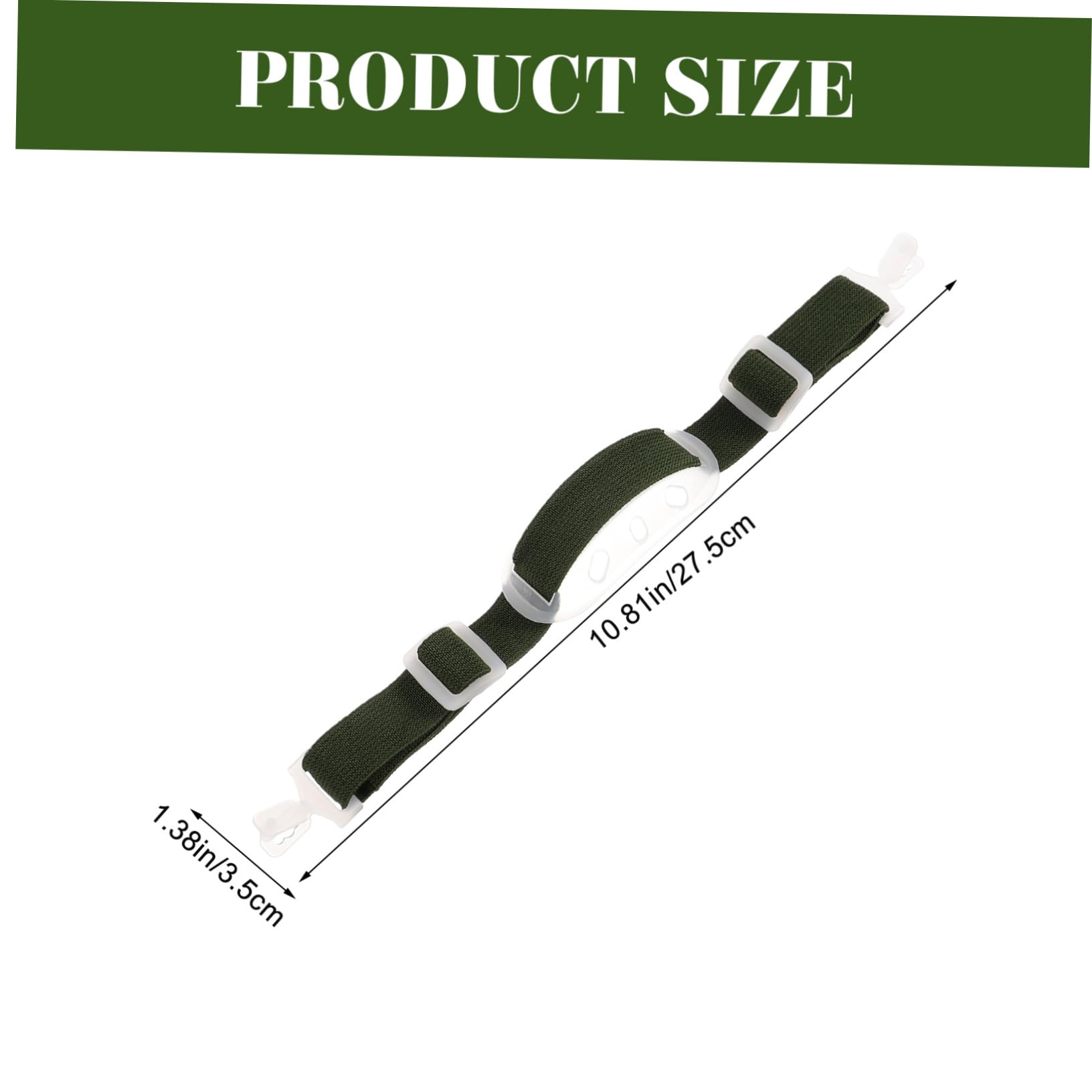 TIDTALEO Helmet Adjustable Chin Strap for Hard Hats Hockey Helmets Wear-resistant Safety Accessory for and Performance