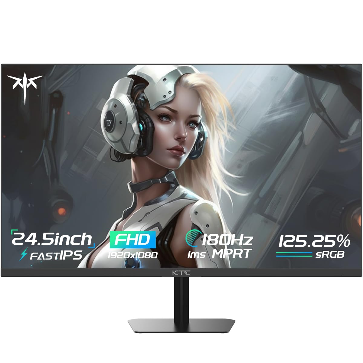 KTC 24.5インチ ゲーミングモニター 180Hz/HDMI 2.0/DP