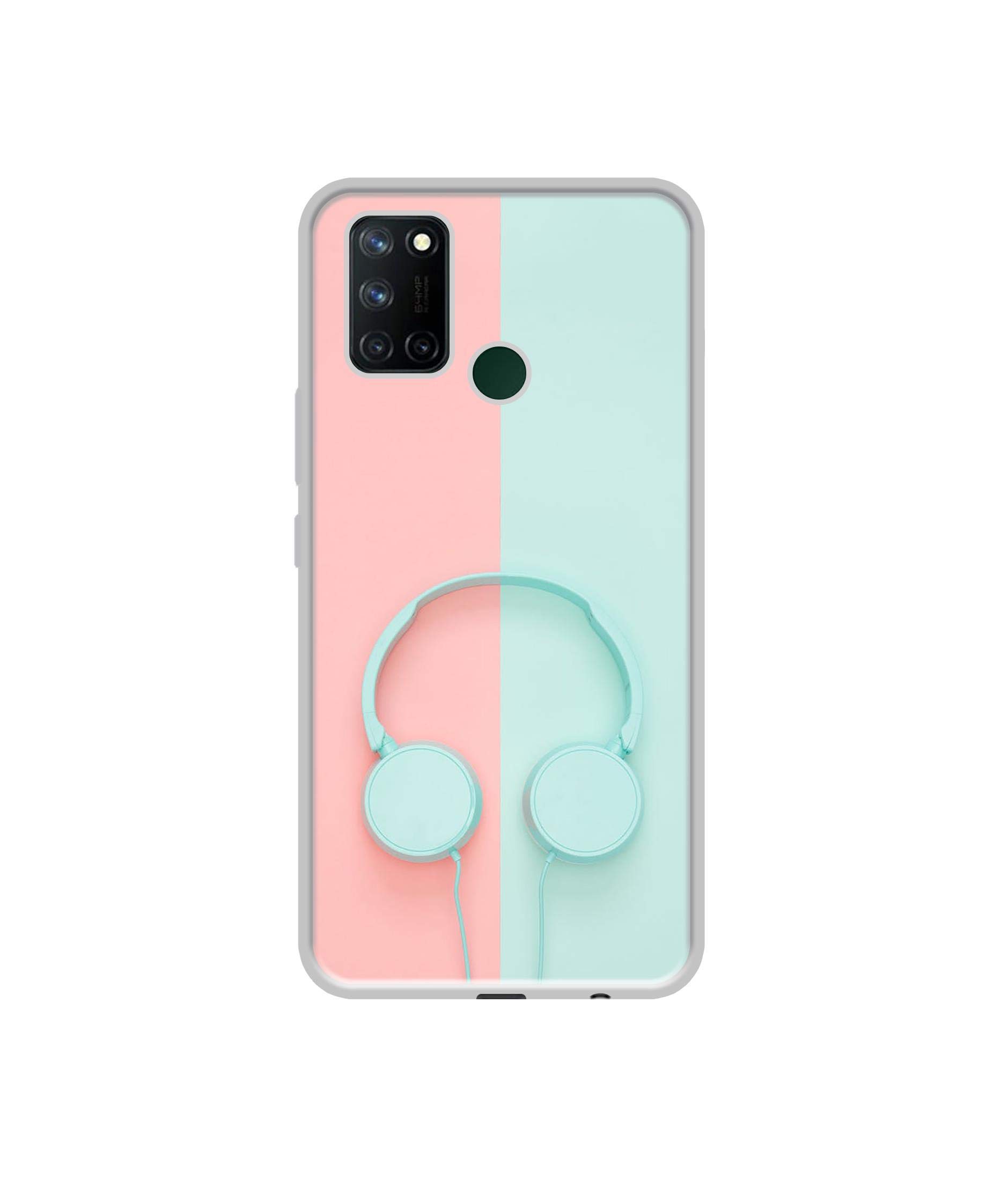 Amazon Brand - Solimo Designer Head Phone UV Printed Soft Back Case Mobile Cover for Realme 7i / Realme C17 (B08PD1SG7C) Amazon Price History, Amazon Price Tracker
