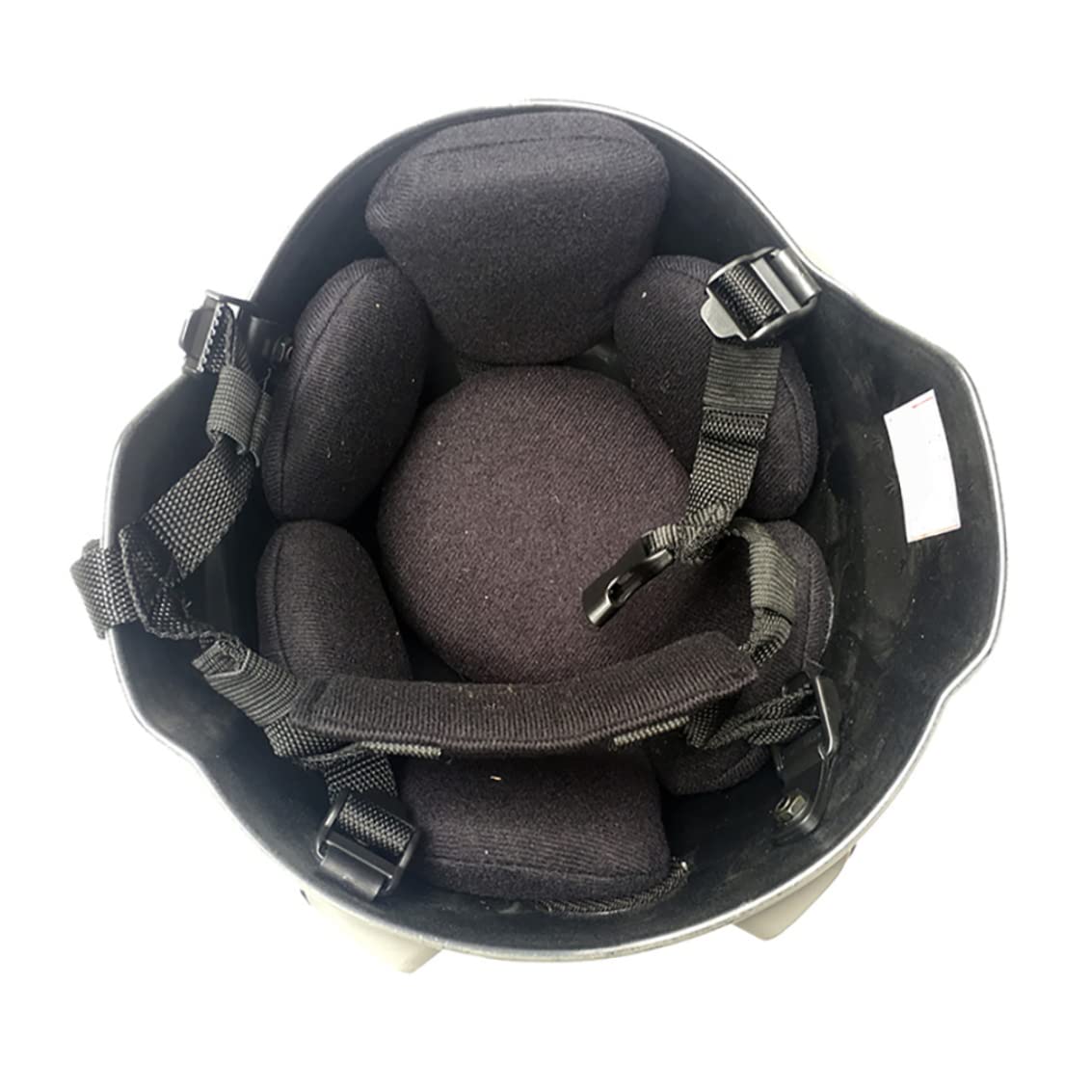 Casco Rápido Acolchado 22.05-23.62 Pulgadas Protector Universal de Airsoft y Paintball con Riel Lateral Ajustable, Montaje NVG para Combate y Caza