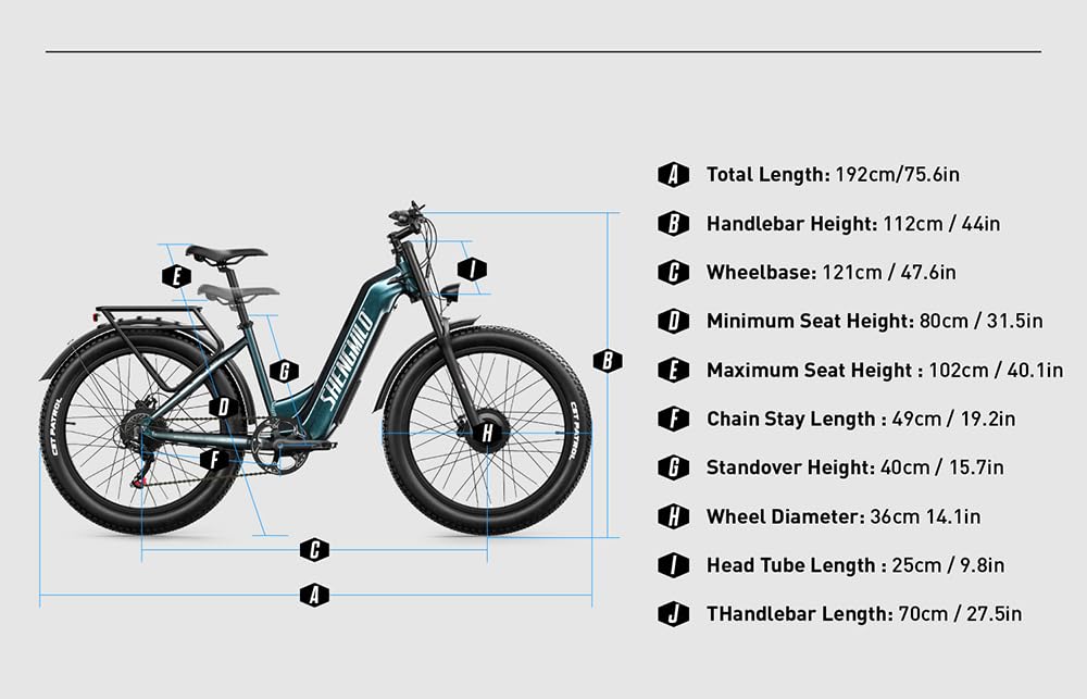 Shengmilo Bicicletta elettrica S700 PRO,E Bike, mountain bike a piena sospensione da 26 pollici, E-Bike, batteria 48V 25Ah, cambio a 7 velocità, pneumatico a zolla
