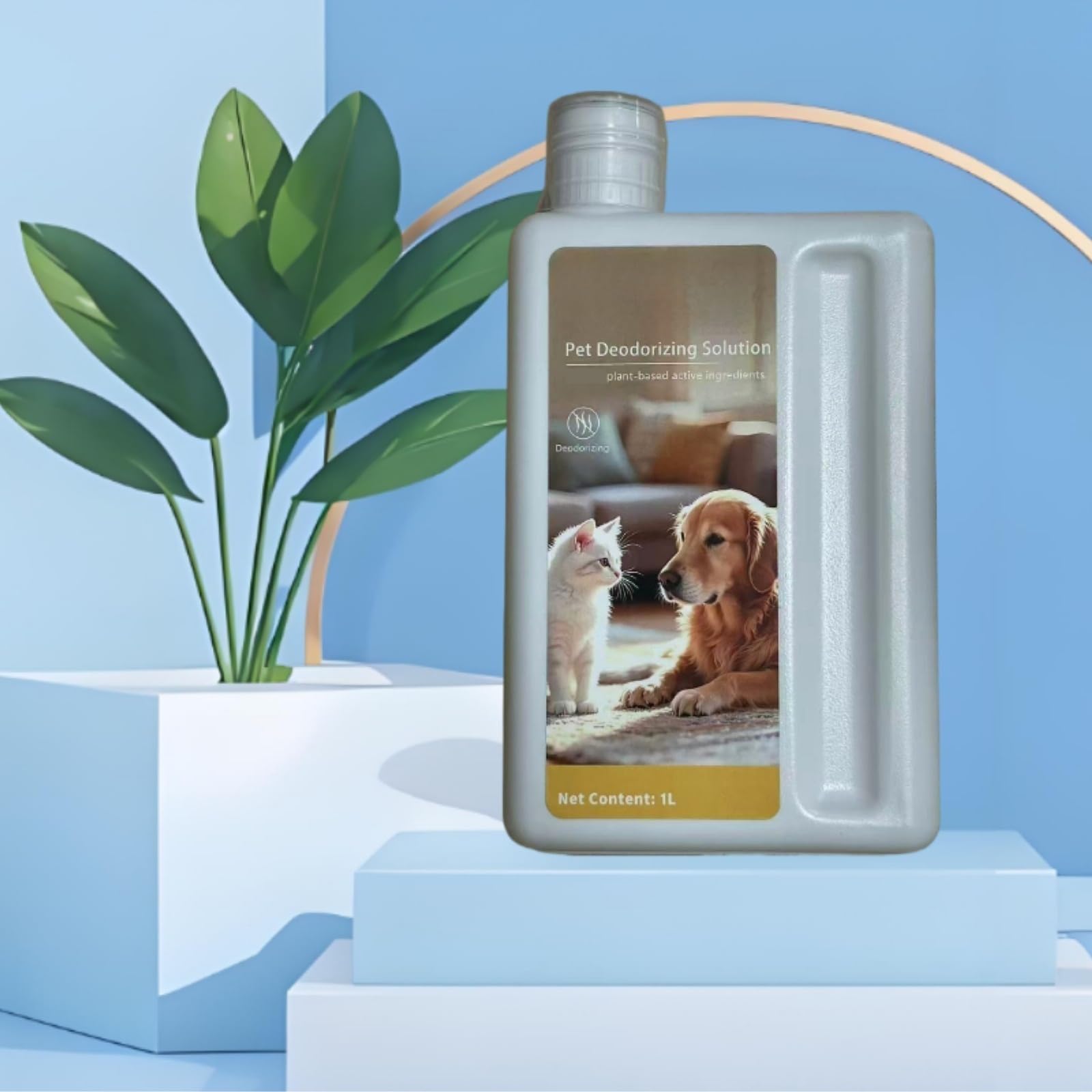 Solución de limpieza eliminadora de olores de mascotas, 1000ML (33,82 Fl oz). Compatible para Dreame. Accesorios para aspiradoras, accesorios para fregadoras de pisos(2pack)