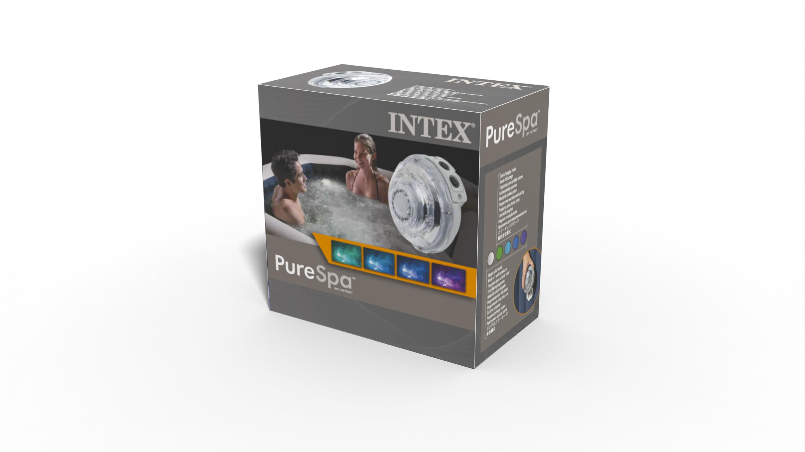 Intex lumière d'ambiance multicolore LED pour pure spa à jets