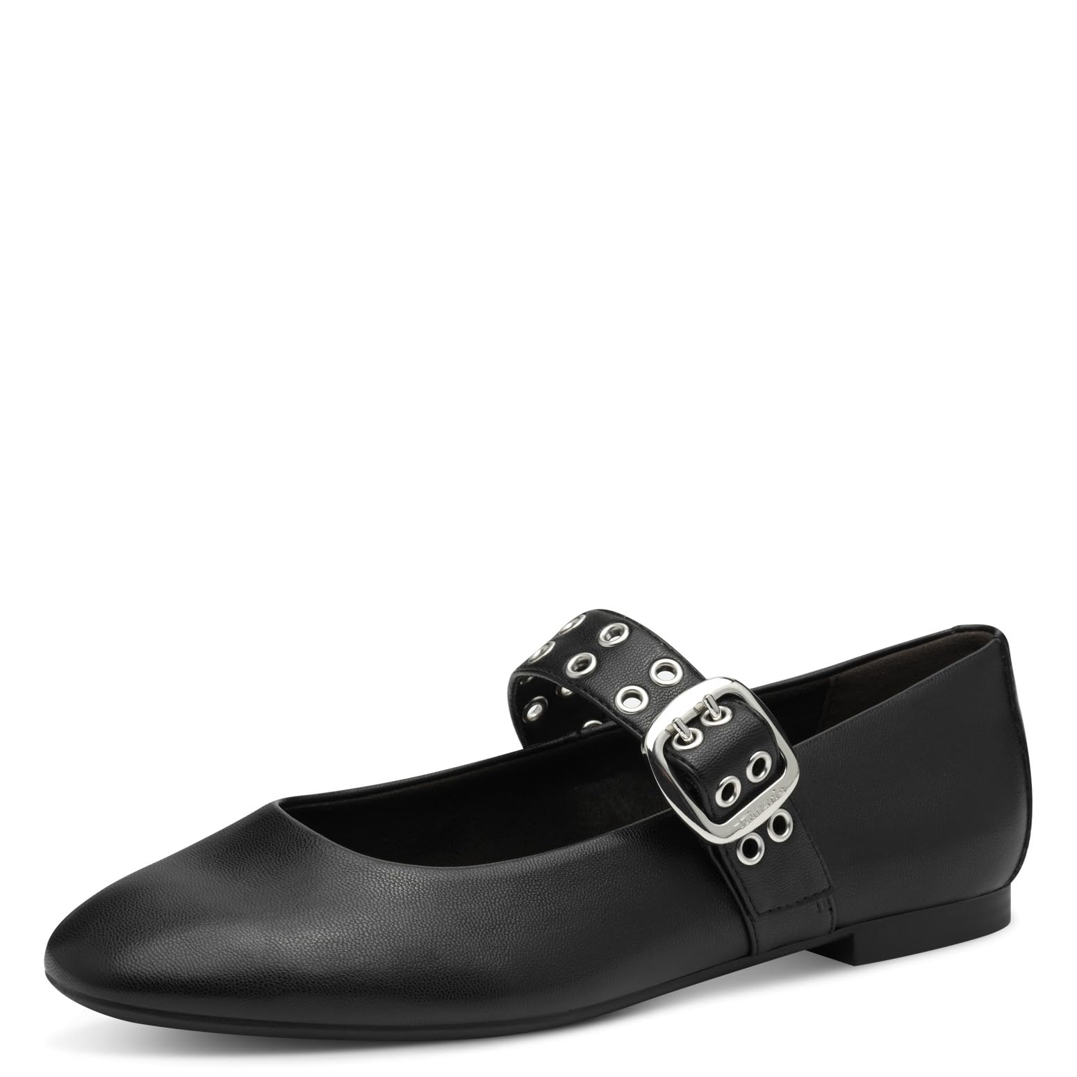 Tamaris Ballerina Women's Vegan Elegant, Black, 4 UK
