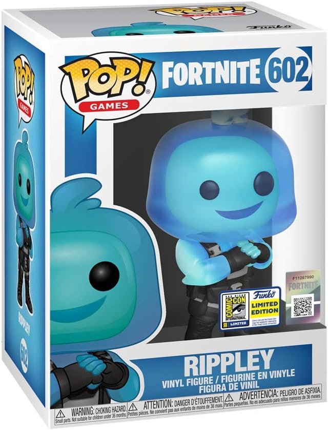 Funko POP Fortnite 602 Rippley 2020 Summer Exclusive, No Colour, 16 Count (Pack of 1220) - Image 5