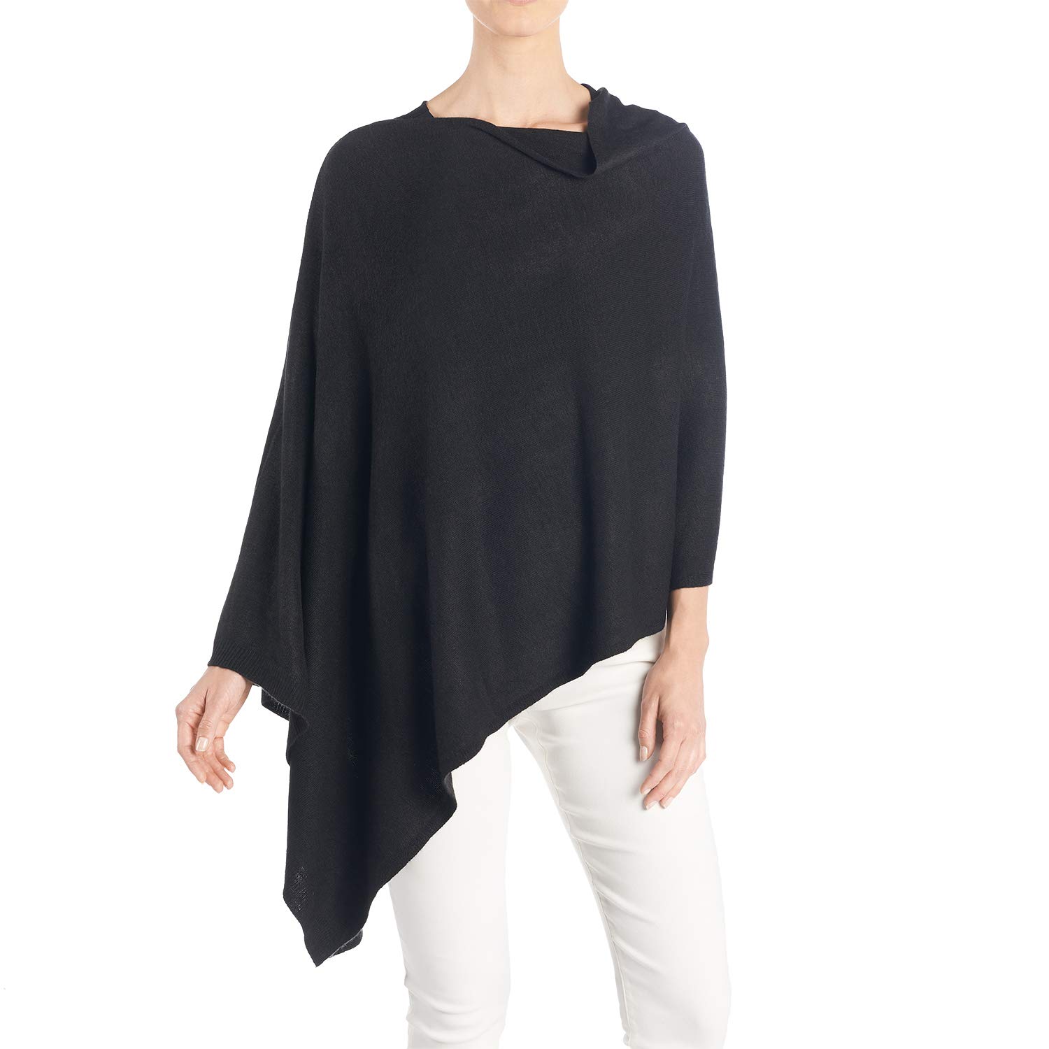 Coco + CarmenWomen’s Versatile Lightweight Poncho Shawl Wrap | Wear Multiple Ways | 15 Colors | Fashionable Clothing Accessory | OSFM