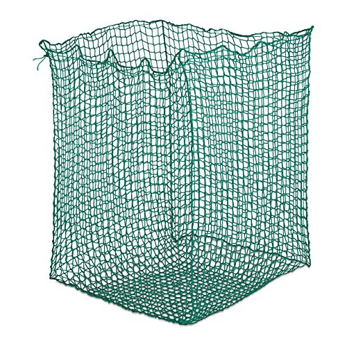 Wiesenfield WIE-NET-11 Filet À Foin pour Balle Ronde Slow Feeder Feeding Chevaux Round Baller Botte Ballot (1 400 x 1 400 x 1 600 mm, Mailles : 60 mm, Plastique (PP)) Cover