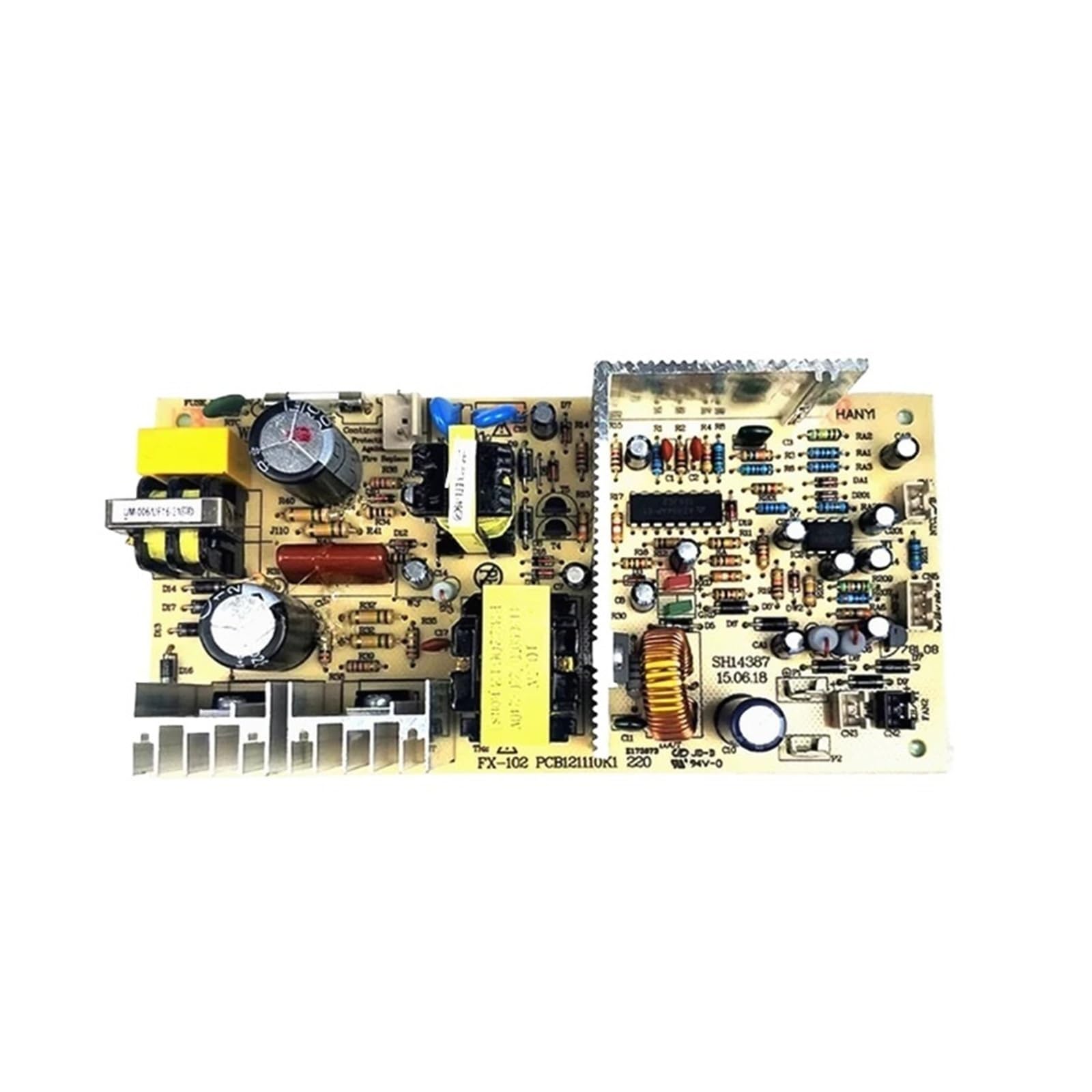FX-102 12.5V 10.5V Armoire À Vin Rouge Carte D'alimentation Carte Principale Alimentation Réfrigérateur Accessoires 220V 50W 70W PCB121110K1 Pièces(FX-102 12.5V 70W)