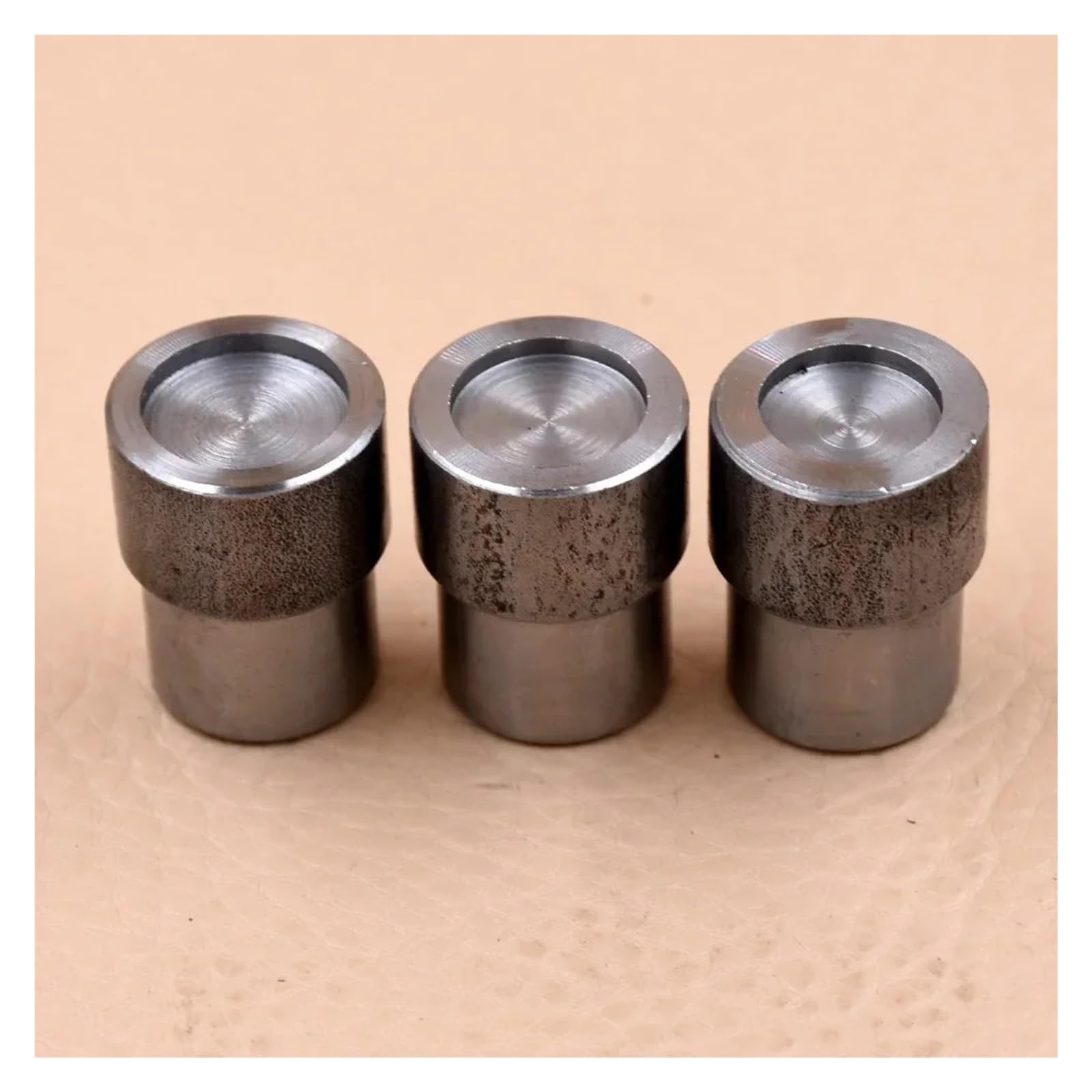 Snap Fasteners Botón Die Molde de broches presión 8/10/12/14/15/17/20 mm | Moldes de remaches de metal, molde de hebilla de superficie presionado a mano(14MM 15MM 16MM)