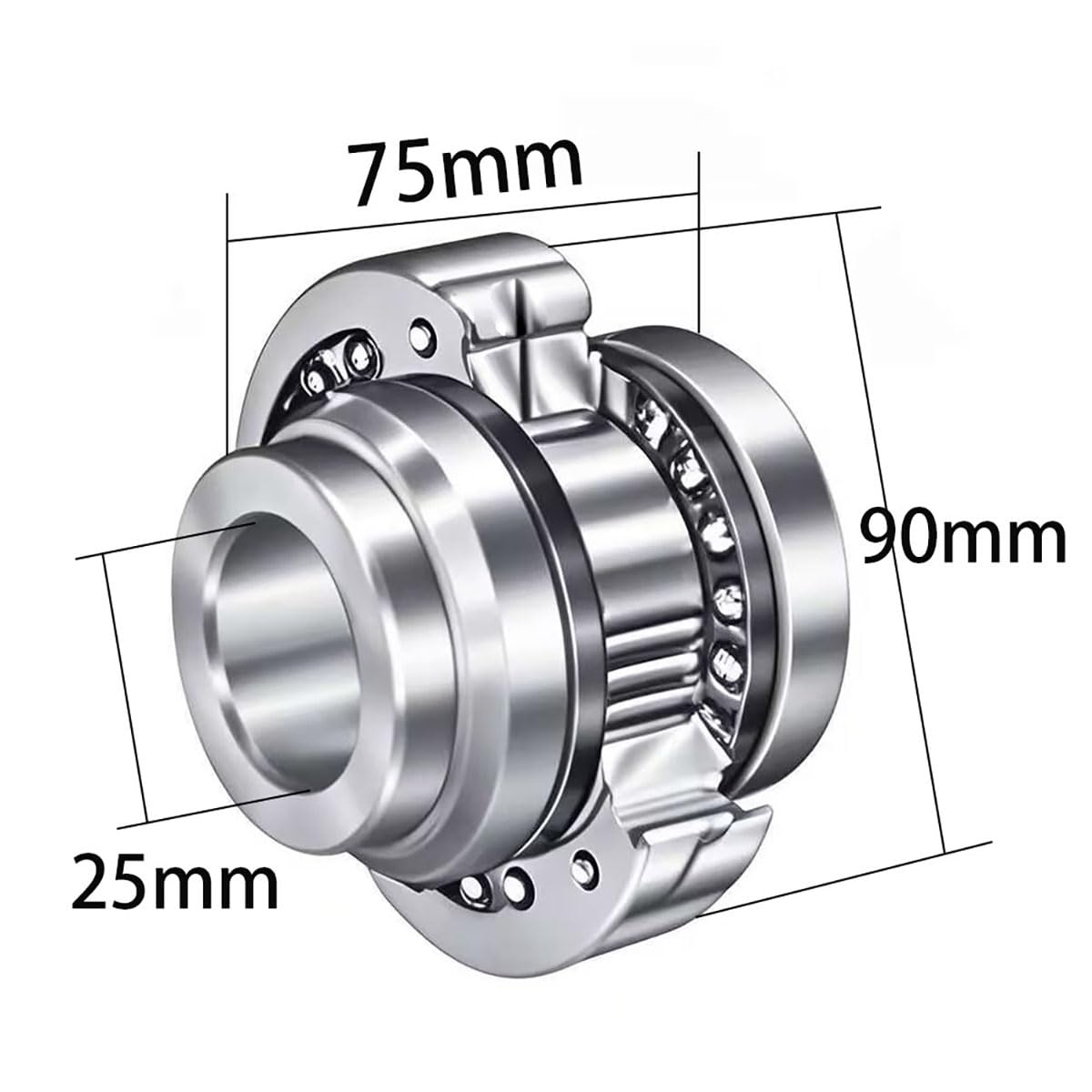 INA Screw Supported Needle Roller Cylindrical Roller Bearing ZARF2575-TV ZARF2575-L-TV ZARF2590-TV ZARF2590-L-TV ZARF3080-TV ZARF3080-L-TV ZARF30105-TV ZARF30105-L-TV (1, ZARF2590-L-TV)