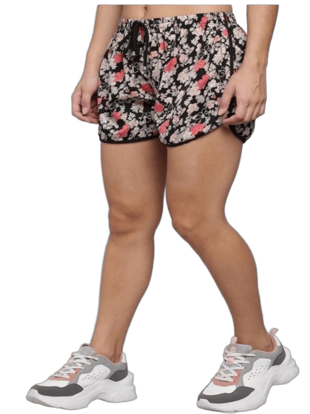 nock regular Women Floral Printed Casual Shorts-picture-32