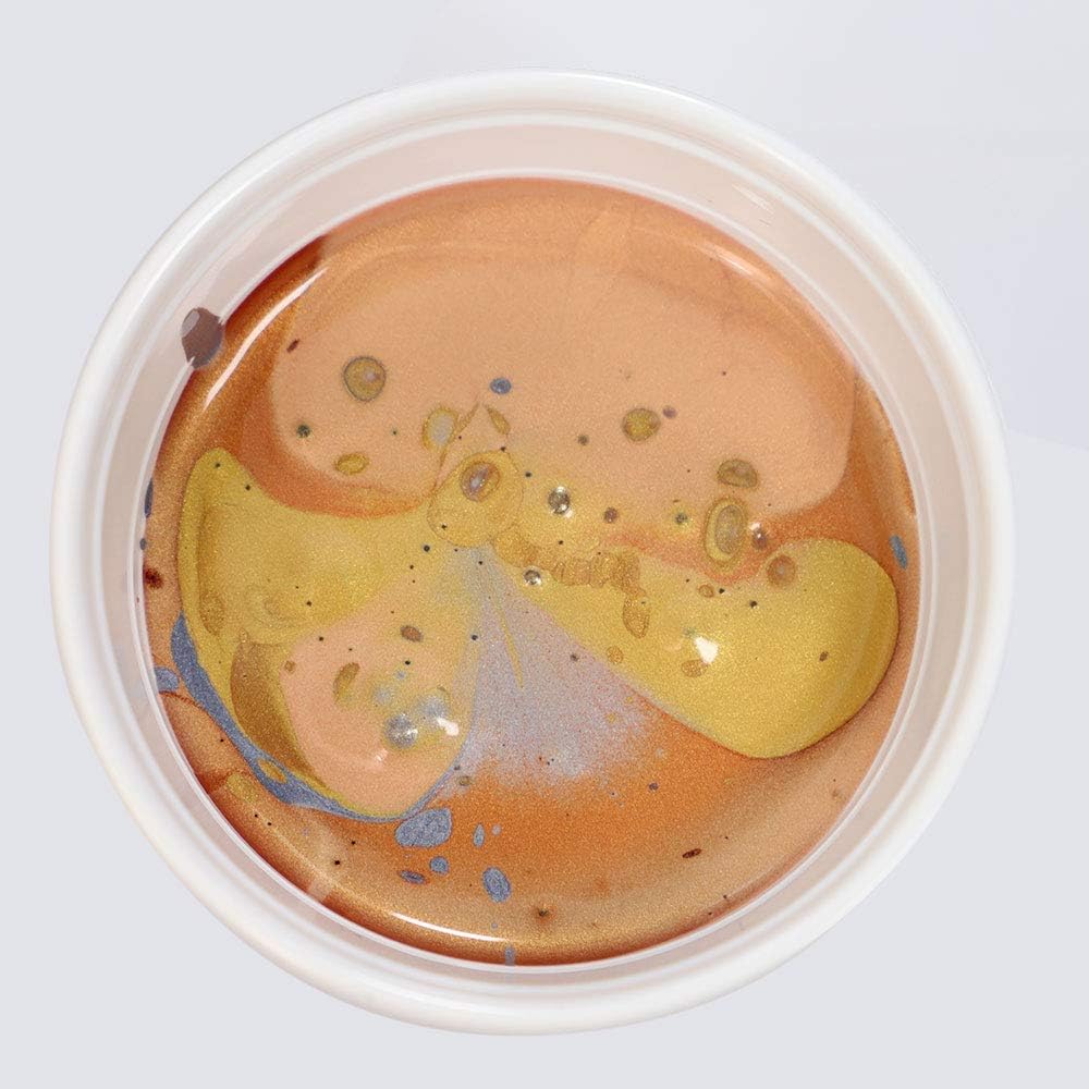 Mont Marte Acrylic Pouring Paint Set, Metal Color, Metallic Pouring Paint, Pouring Acrylic Set, 4 x 120 ml, Pane, Mixed, Premixed Canvas, Wood, Medium Density Fiberboard, Air Dry Clay and More