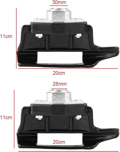 Miniatura 4 de Kit de cabeza de pato cambiador de neumáticos, máquina cambiadora de neumáticos negra, kit de cabeza de pato Demount de montaje de nailon (1.102 in)