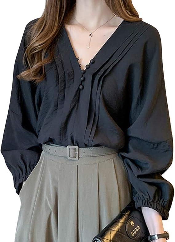 Amazon Co Jp Daily Store ブラウス レディース シフォン シャツ ブラウス レディース 七分袖 Vネック ゆったり トップス スーツインナー 大きいサイズ プルオーバー トップス お洒落 可愛い カジュアル ファッション 通勤 オフィス 日常 夏 秋 速乾 ファッション Amazon Co Jp Daily Store ブラウス レディース シフォン シャツ ブラウス レディース 七分袖 Vネック ゆったり トップス スーツインナー 大きいサイズ プルオーバー トップス お洒落 可愛い カジュアル ファッション 通勤 オフィス 日常 夏 秋 速乾 ファッション