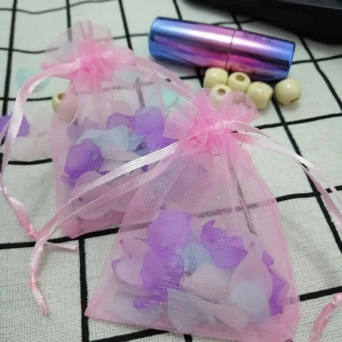 100 Teile/los Rosa Organzabeutel Kordelzugbeutel Schmuckbeutel Geschenkverpackungsbeutel Weihnachten Hochzeit Geschenkpaket Beutel-20x30cm-30lot (3000 Stück)