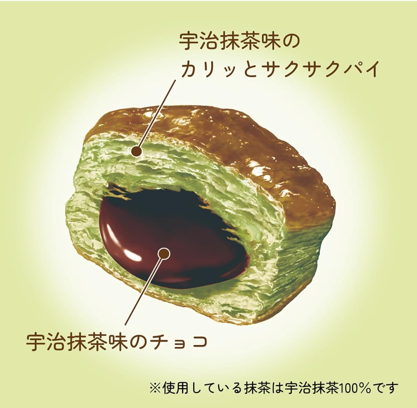 Amazon | OKURUX ロッテ パイの実 シェアパック 宇治抹茶 124g ×1袋
