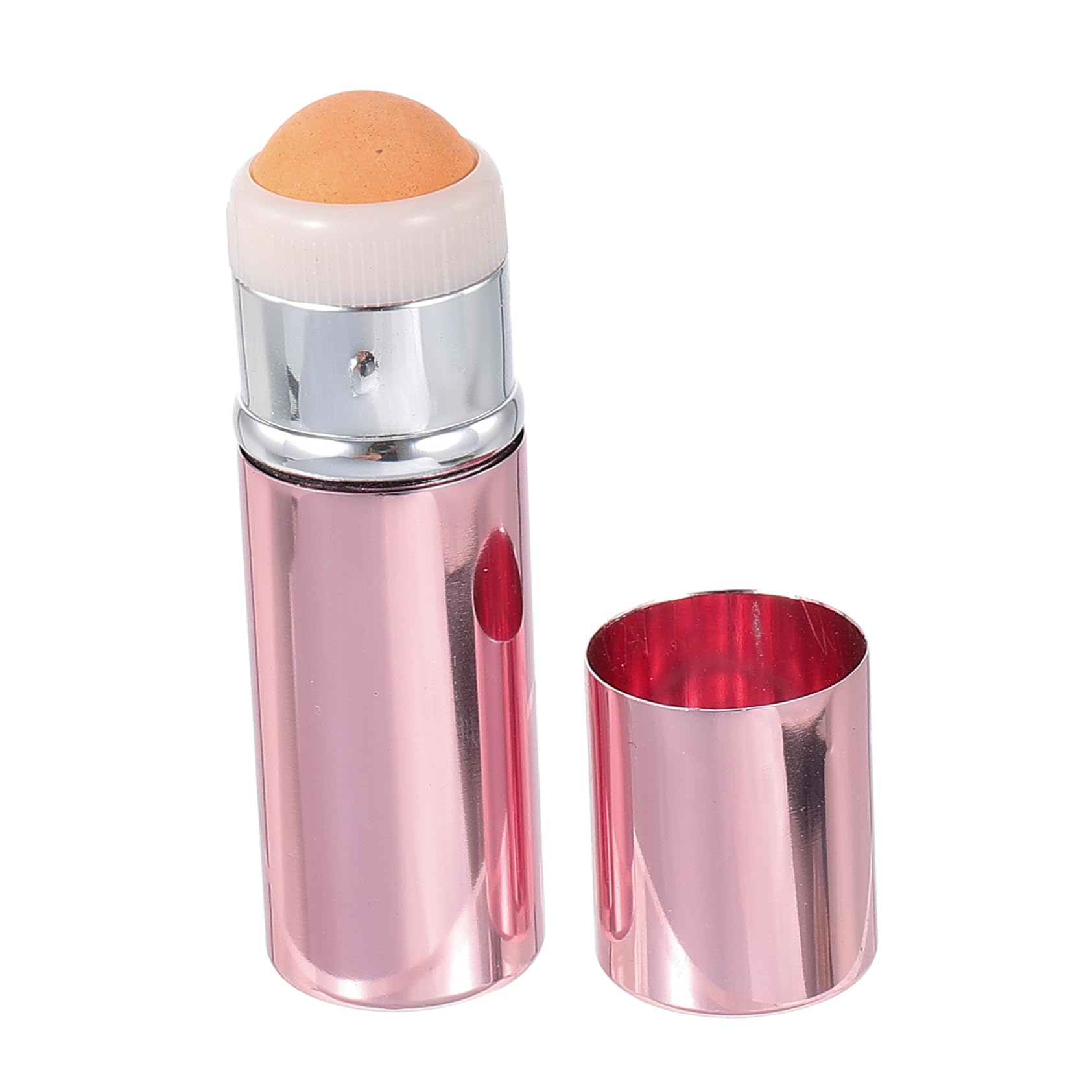 Beatifufu Unisex Design Face Roller Brush Rolling Oil Absorption for Makeup and Pore Care