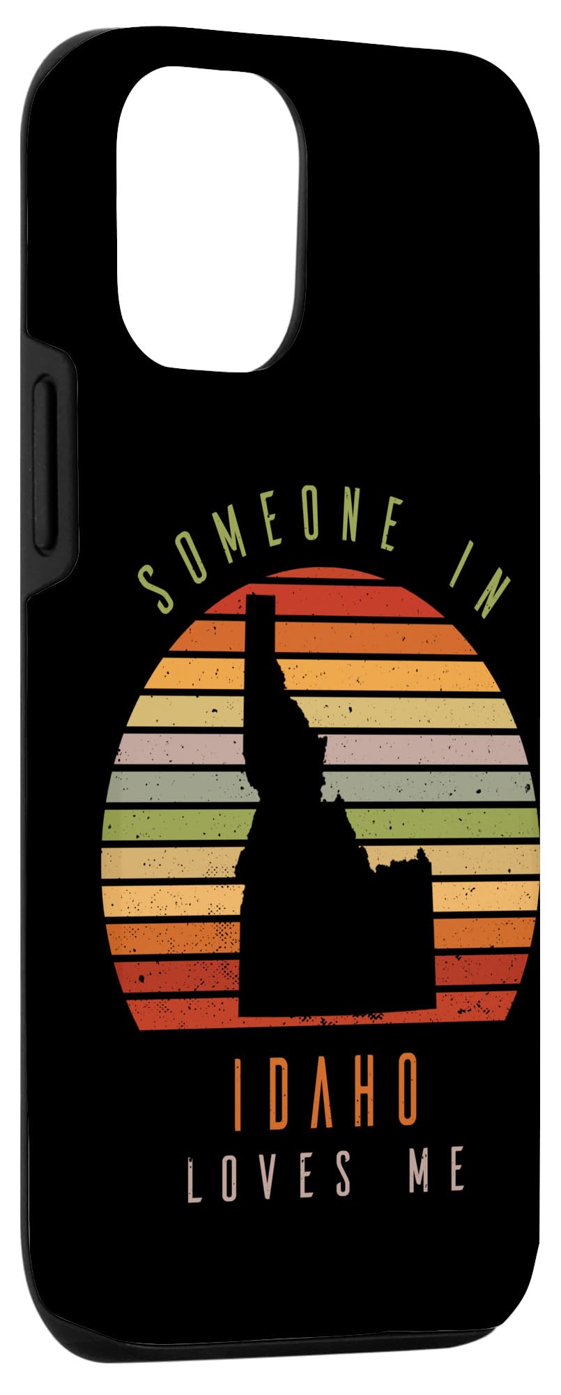 Someone In Idaho Loves Me Vintage State Retro Case for iPhone 14 - Image 3