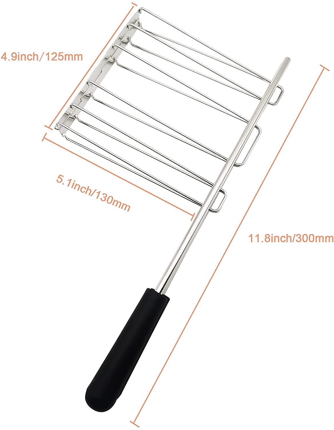 2PCS Toastzangen für Toaster, kompatibel mit Dualit 00499 Sandwich Cage, Sandwiches im Dualit Toaster (2 Stück)
